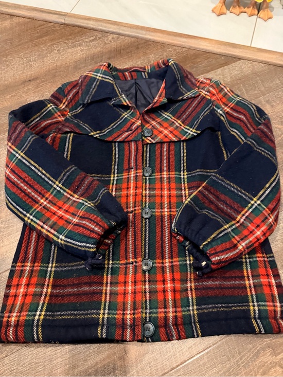 Jackets & Blazers - Vintage Wool Plaid Tartan Jacket Women’s EU 40